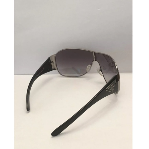Prada 57L 5AV Sunglasses In Black NWOT - Picture 5 of 6
